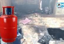 पट्टीवडगावात गॅस सिलेंडरचा स्फोट : दहाव्याच्या स्वयंपाकावेळी भीषण आग, दोन घरे जळून खाक…!